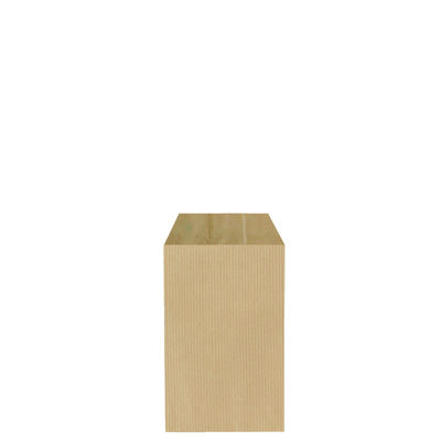 Image de  Pochette cadeau kraft vergÉ - kraft brun - 7 x 12  