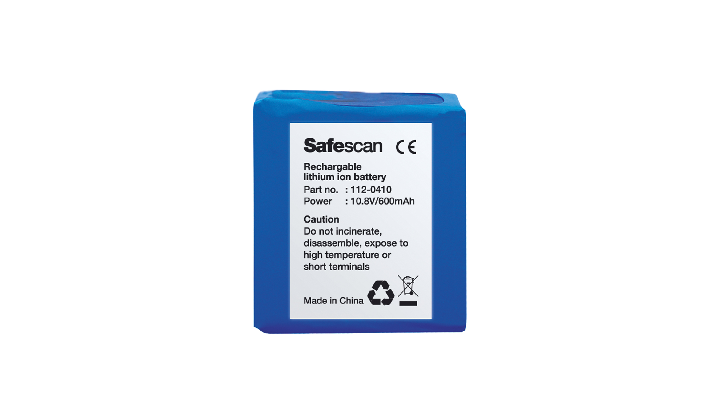 Image de  Batterie pour safescan 155-s detecteur faux billet 