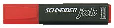 Image de  Surligneur job 150 schneider rouge 