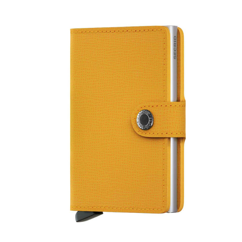 Image de  Porte carte Miniwallet Crisple ambre 
