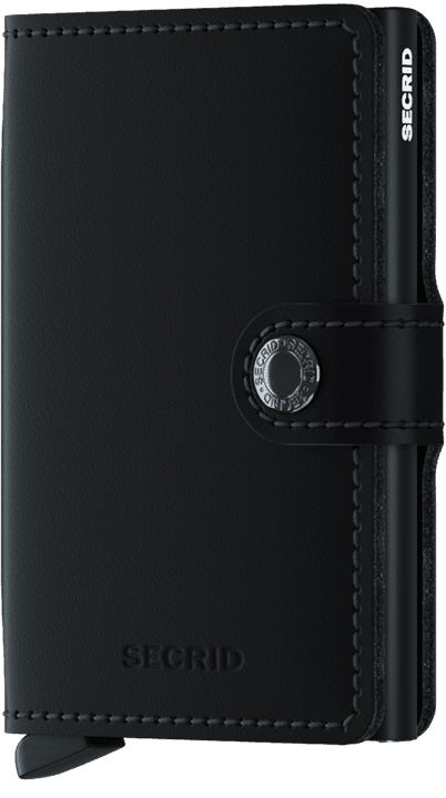 Image de  Porte carte Miniwallet Mat noir 