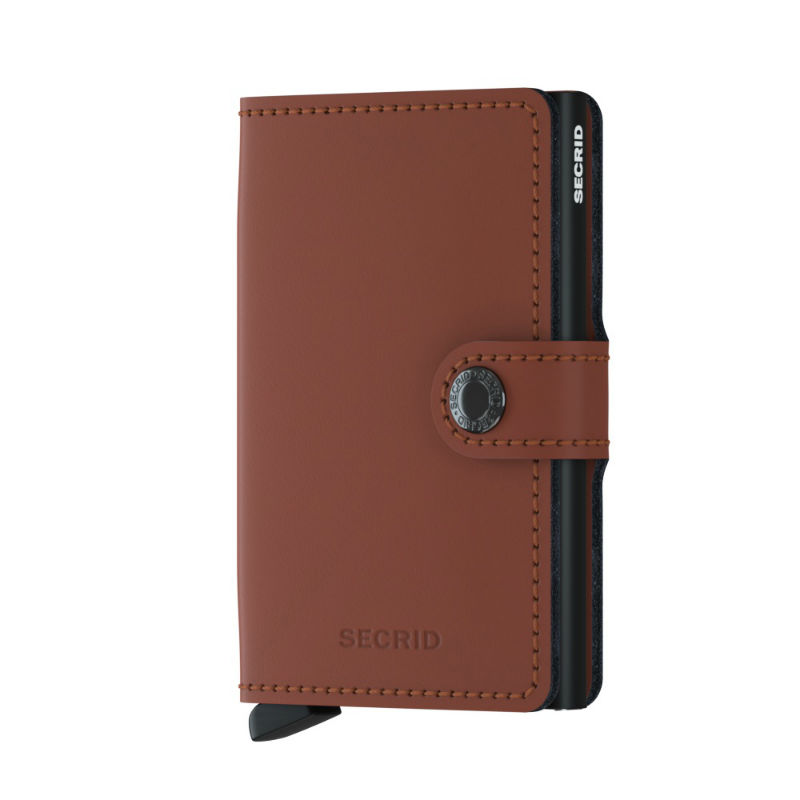 Image de  Porte carte Miniwallet Mat brique 