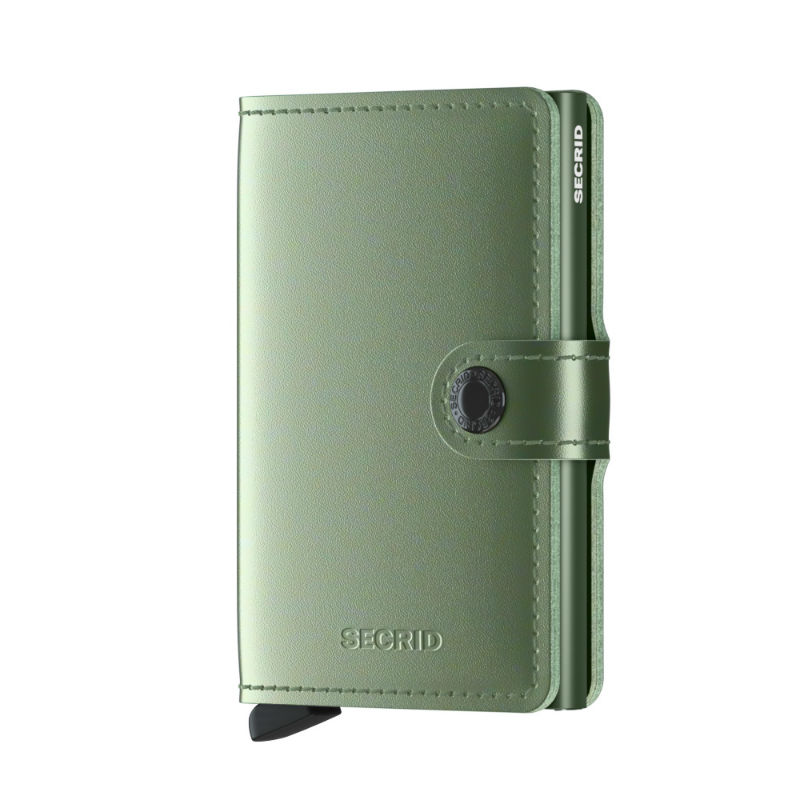 Image de  Porte carte Miniwallet Metallic vert 