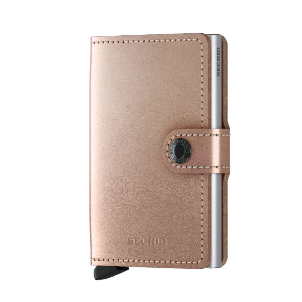 Image de  Porte carte Miniwallet Metallic rose 