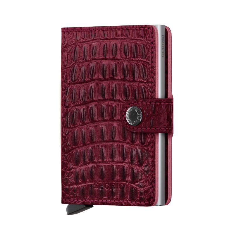 Image de  Porte carte Miniwallet Nile rouge 