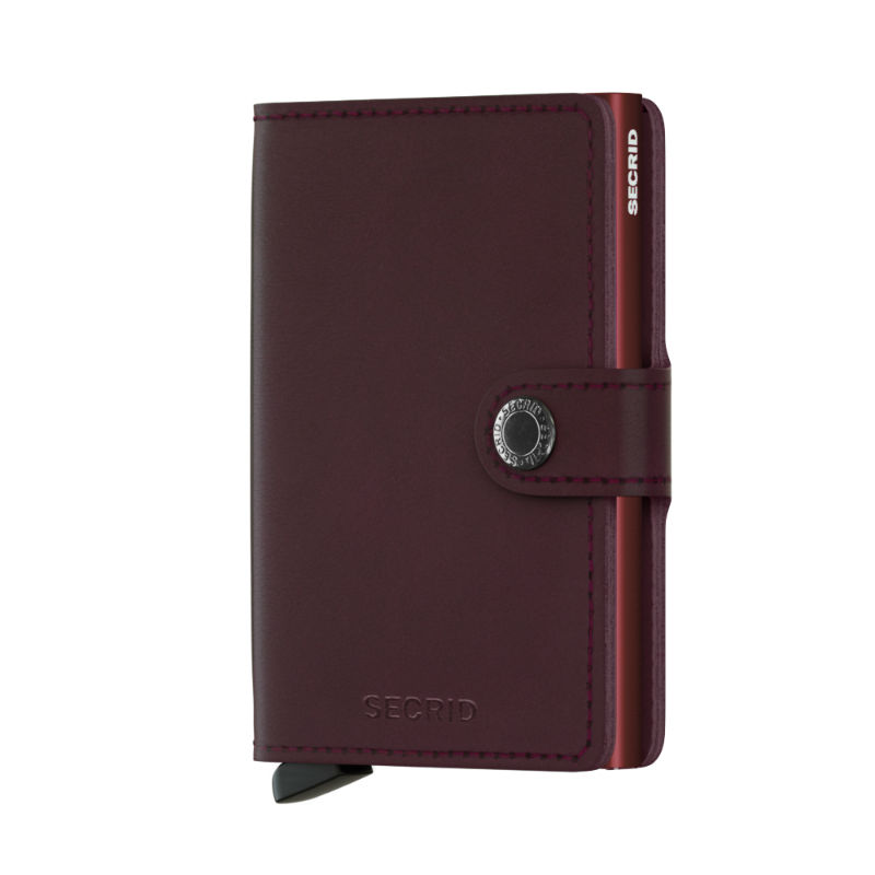 Image de  Porte carte Miniwallet Original bordeaux 