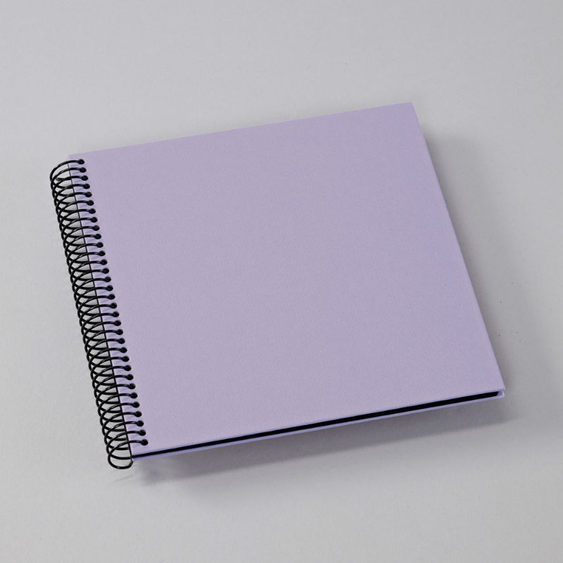 Image de  Album medium Economy lilas pages noires 