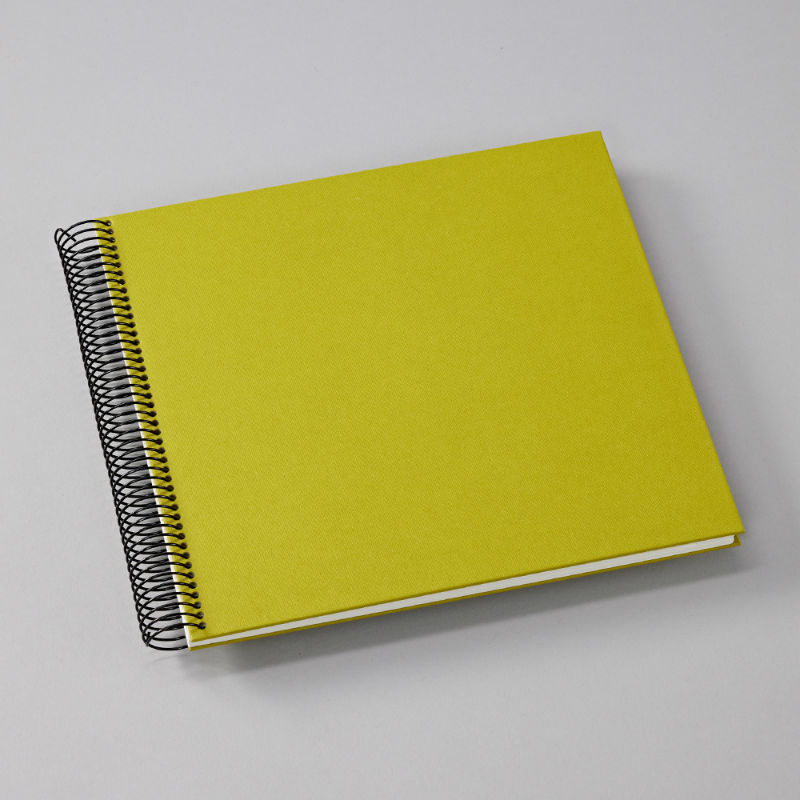 Image de  Album medium Economy matcha pages crème 