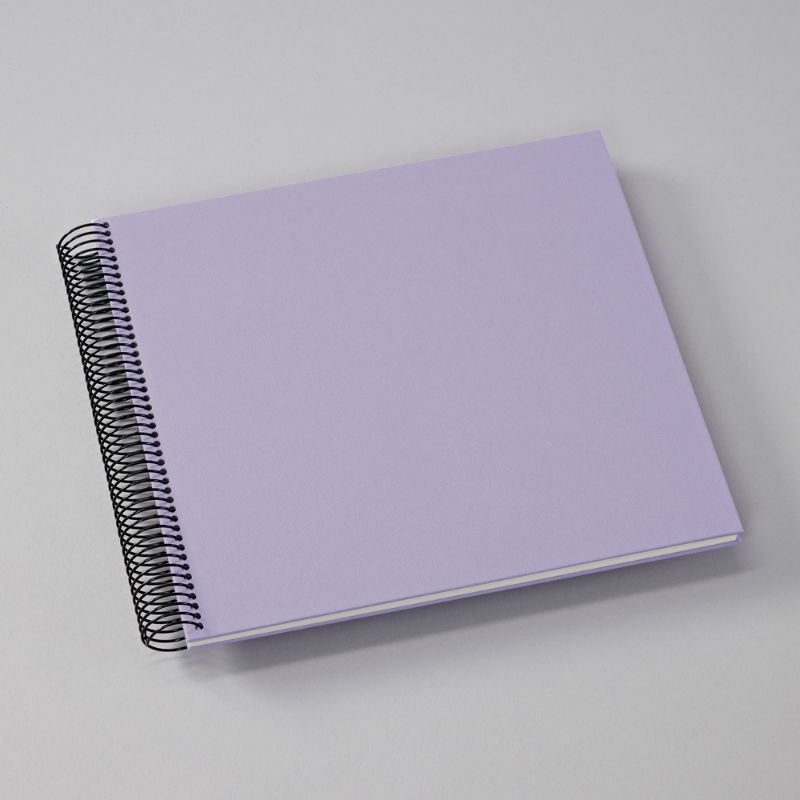 Image de  Album medium Economy lilas pages crème 