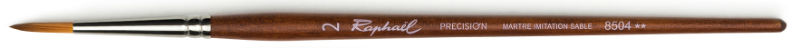Ref. SEN85042, Pinceau aquarelle précision n°2 rond, marque SENNELIER