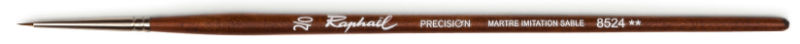 Ref. SEN852420, Pinceau aquarelle précision n°2/0 repique, marque SENNELIER