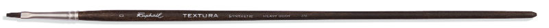 Ref. SEN8700, Brosse acrylique textura n°0 plate, marque SENNELIER