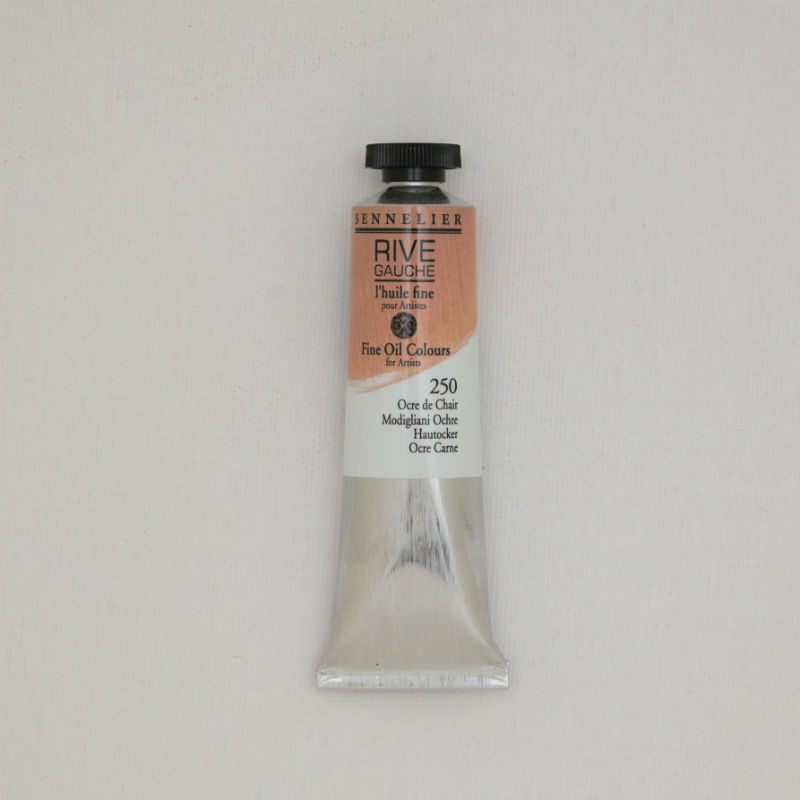 Ref. SENN130312250, Tube 40 ml huile ocre de chair, marque SENNELIER