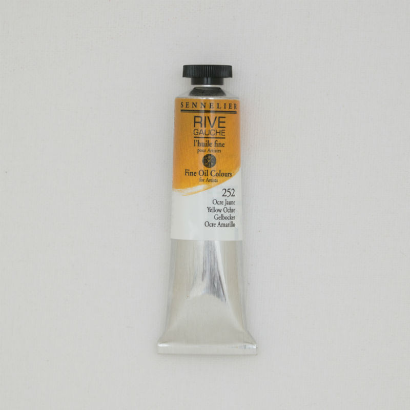 Image de  Tube 40 ml huile ocre jaune 