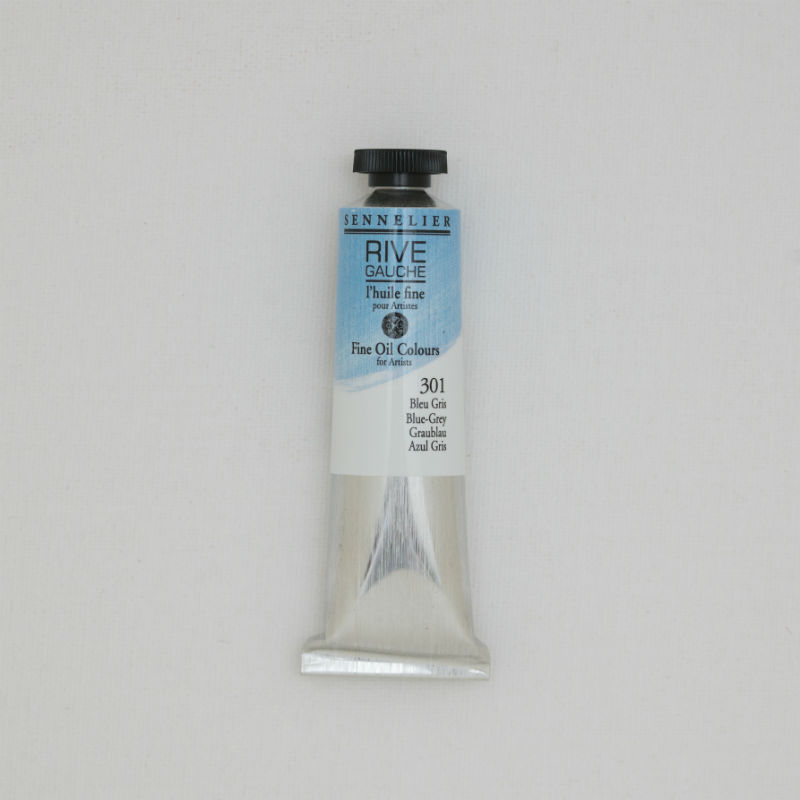 Image de  Tube 40 ml huile bleu gris 
