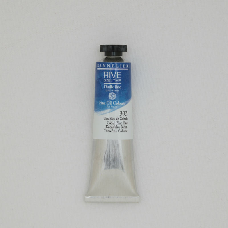 Image de  Tube 40 ml huile ton bleu de cobalt 
