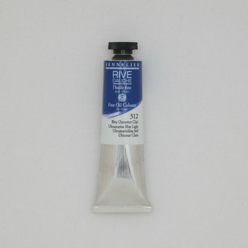 Image de  Tube 40 ml huile bleu outremer 