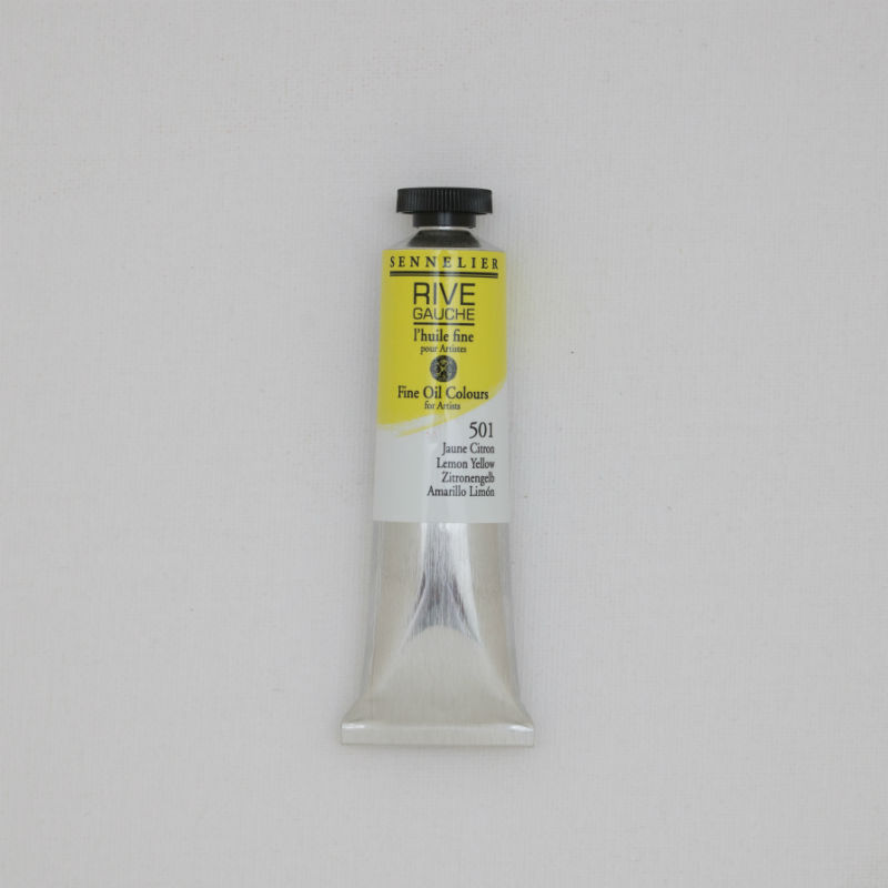 Image de  Tube 40 ml huile jaune citron 
