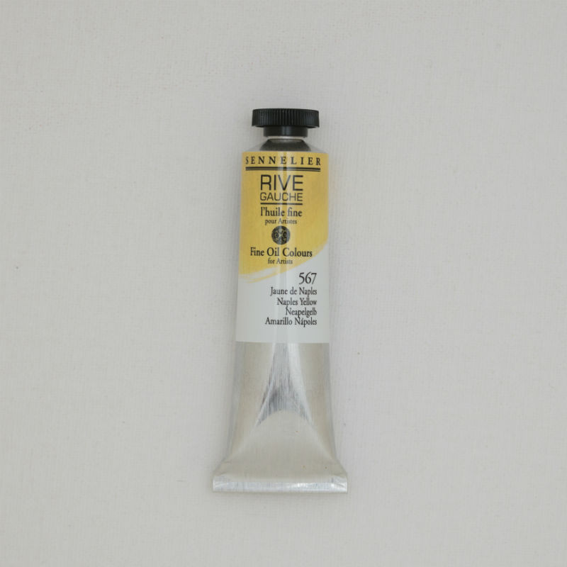 Image de  Tube 40 ml huile jaune de naples 