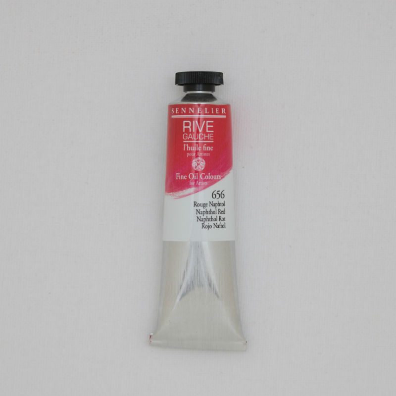 Image de  Tube 40 ml huile rouge naphtol 