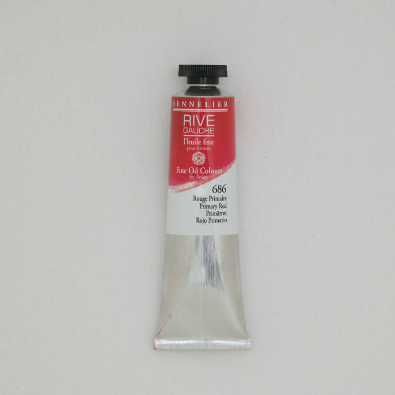 Image de  Tube 40 ml huile rouge primaire 