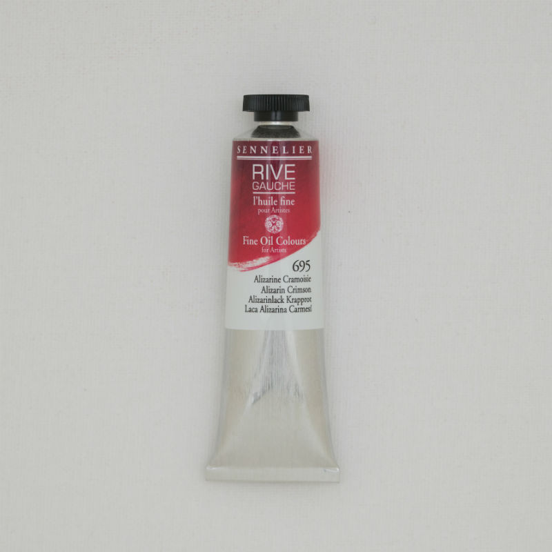 Image de  Tube 40 ml huile alizarine cramoisie 