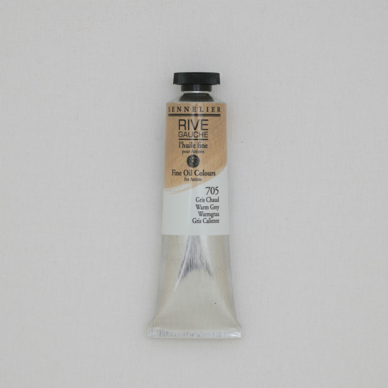 Image de  Tube 40 ml huile gris chaud 