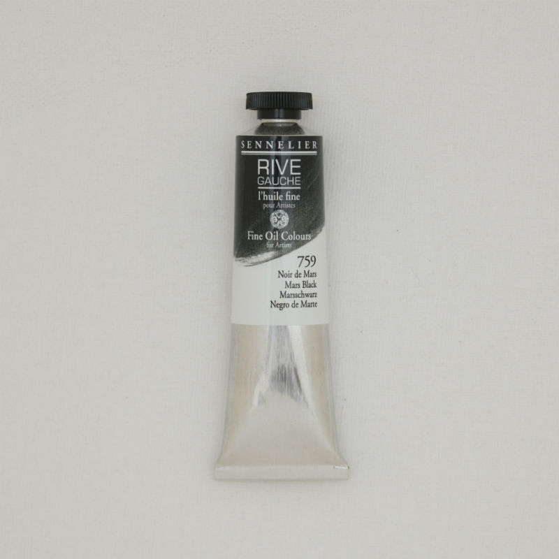 Image de  Tube 40 ml huile noir de mars 