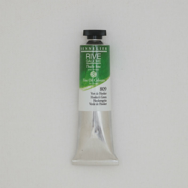 Image de  Tube 40 ml huile vert de hooker 