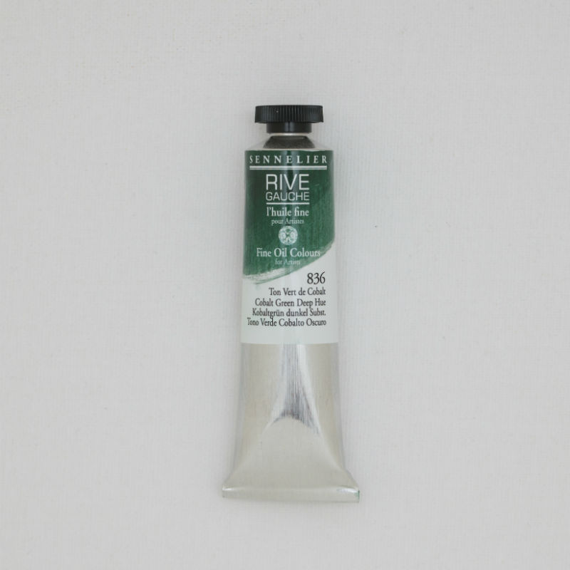Image de  Tube 40 ml huile vert de cobalt 