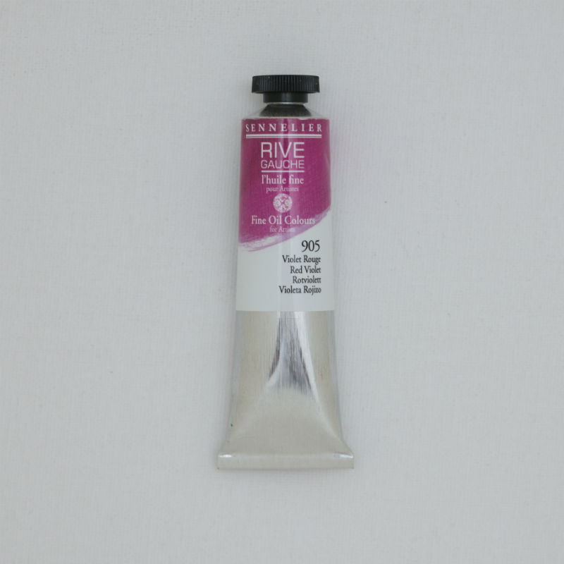 Image de  Tube 40 ml huile violet rouge permanent 