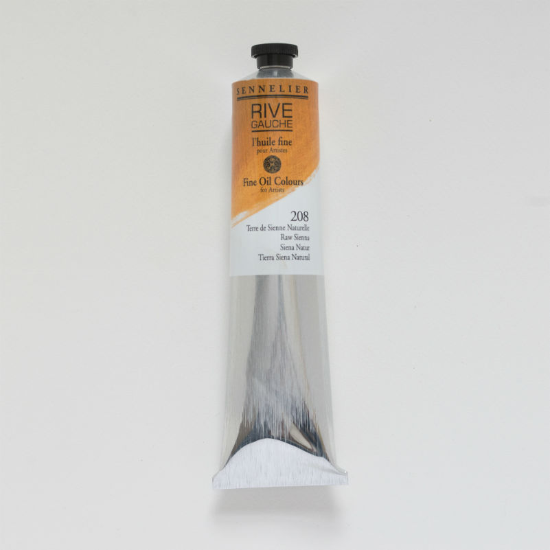 Image de  Tube 200 ml huile terre de sienne naturelle 