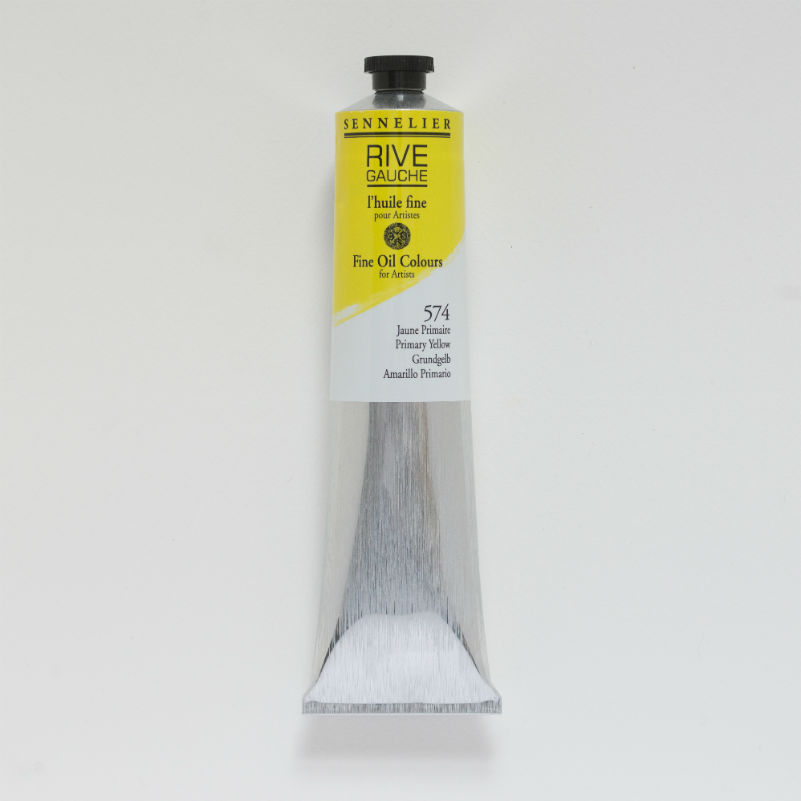 Image de  Tube 200 ml huile jaune primaire 