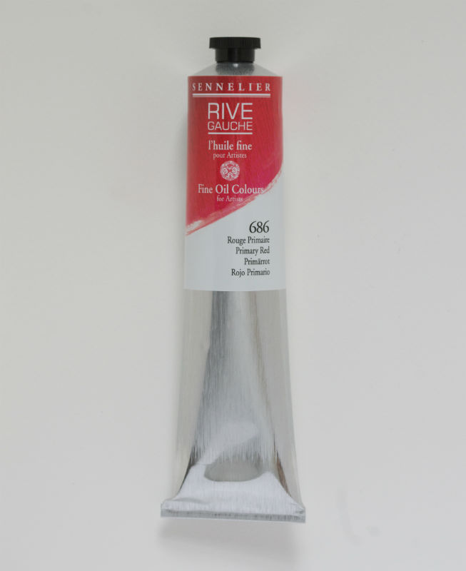 Image de  Tube 200 ml huile rouge primaire 
