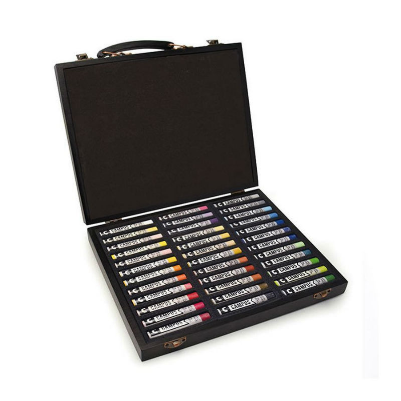 Image de  Coffret pastels campus - 36 pastels À l'huile 