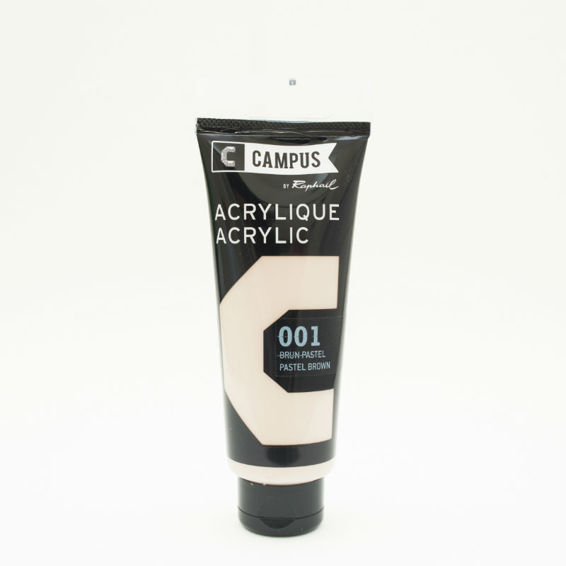 Ref. SENN1317411, Tube 100 ml acrylique brun pastel, marque SENNELIER
