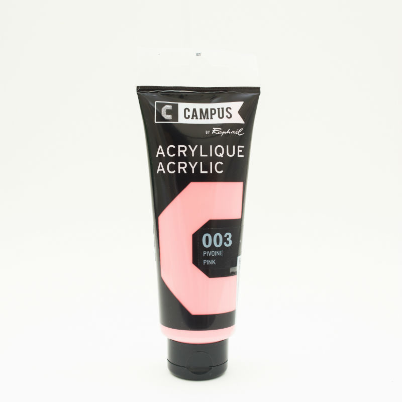 Image de  Tube 100 ml acrylique pivoine 