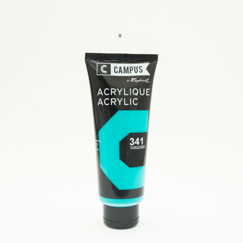 Ref. SENN131741341, Tube 100 ml acrylique turquoise, marque SENNELIER