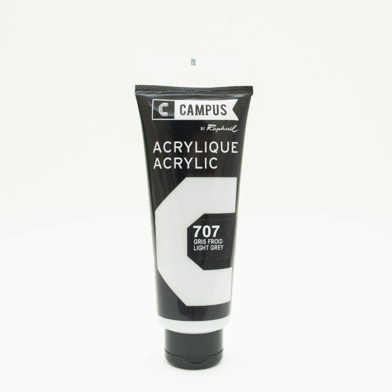 Ref. SENN131741707, Tube 100 ml acrylique gris froid, marque SENNELIER