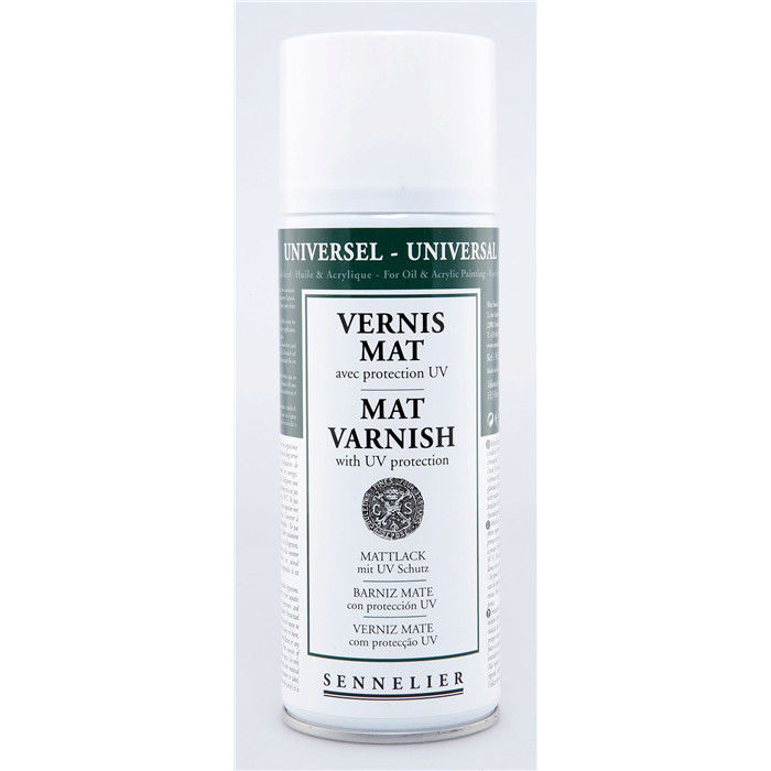 Ref. SENN135147, Bombe 400 ml vernis mat, marque SENNELIER