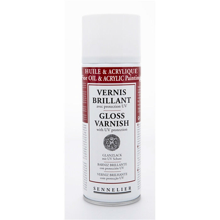 Ref. SENN135167, Bombe 400 ml vernis brillant, marque SENNELIER