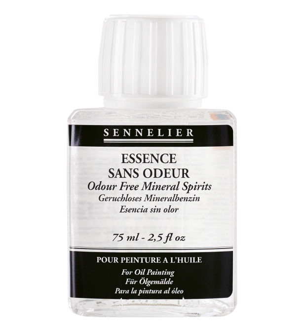 Image de  Flacon 75 ml essence sans odeur huile 