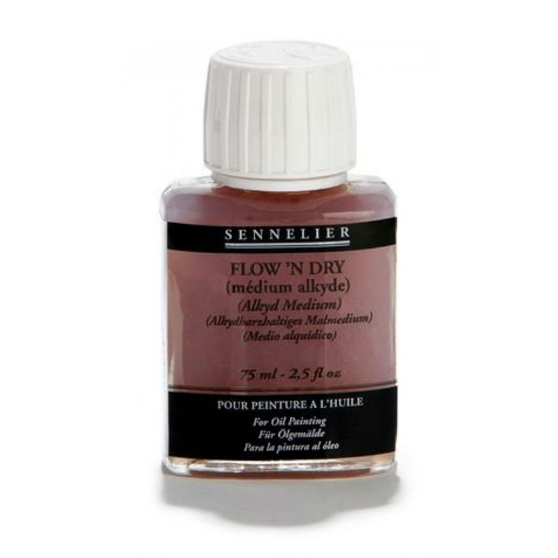 Image de  Flacon 75 ml medium flow'n dry huile 