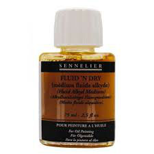 Image de  Flacon 75 ml medium flow'n dry huile 