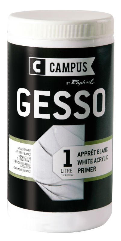 Ref. SENN135709, Pot 1L gesso acrylique, marque SENNELIER