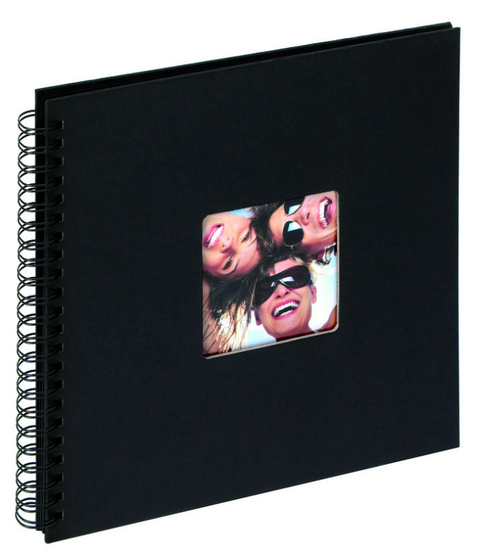 Image de  Album tradition photo spiral fun noir 