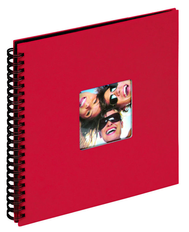Image de  Album tradition photo spiralfun rouge 