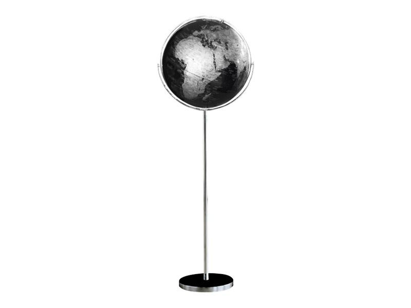 Image de  Globe 42.5 cm noir sur pied 
