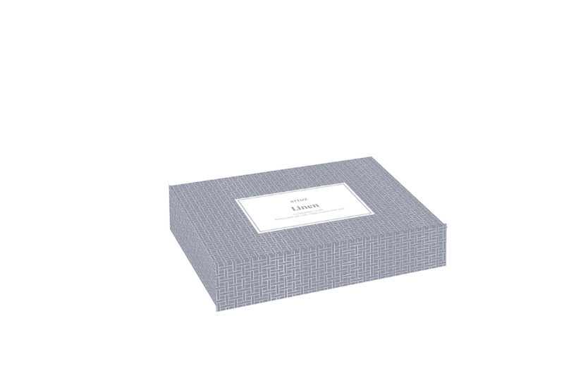Image de  Boite de 100 feuilles A5 + 50 enveloppes ARTOZ Linen C6 