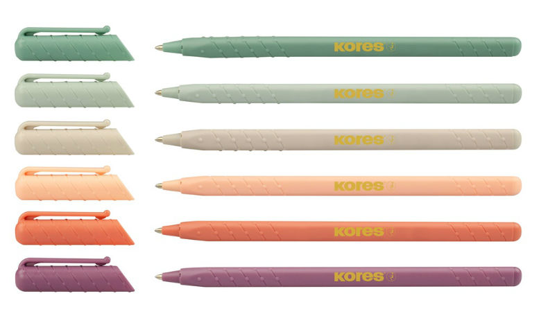 Image de  Stylo bille gel Kores 1mm vintage 